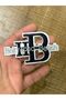 5X9 CM IRON-ON LETTER H AND B CLOTHING PATCH SEWING HOBBY ACCESSORY