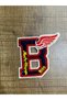 Iron-On Winged B Letter Embroidery Sewing Applique 6X6 - 3