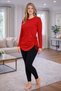 Red Colored Tights Set