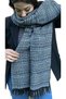 Double Sided Crow's Feet Soft Large Shawl & Scarf - 2