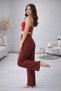Çimalı Modal High Waist Inner Belted Pants Bottom - 2