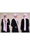 Unisex Wool Corded Scarf & Beanie Set - 2