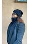 Unisex Wool Corded Scarf & Beanie Set - 6