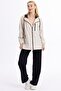 Women's Hooded Water and Windproof Pocketed Inside Raincoats, a Lined U Ultra Lightweight m Transitional Raincoat - 2