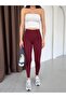 Sz 2012 Bordo Tayt High Waist, Shaping / Sculpting and Flexible - 8