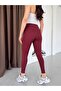 Sz 2012 Bordo Tayt High Waist, Shaping / Sculpting and Flexible - 7
