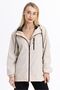 Women's Hooded Water and Windproof Pocketed Inside Raincoats, a Lined U Ultra Lightweight m Transitional Raincoat - 3
