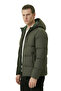 Boys' Winter Puffer Jacket Heat-Retaining Thick Lined Water-Repellent Windproof Hooded Sports Jacket - 4