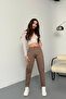 Women's High Waist Stretch Fabric/Stretchy Mom Trousers - 6