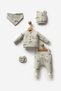 100% Organic Cotton Driver Bear 5 Pieces Hospital Exit Set