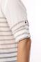Slim Fit Long Sleeve Panelled Linen Gift Boxed Easy Iron Men's Shirt Fs-002996 - Beige - 4