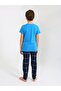 Male Child Short-Sleeve 100% Cotton Pajama Set League - 5