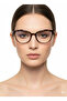 Cat Eye Leopard Pattern Blue Light Protection Transparent Women's Screen Glasses Uv400 Protection - 2