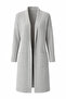Women's Shawl Collar Oversized Long Knit Cardigan - 4