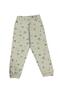 Girls' Pajama Set Green Fruit Themed 100% Cotton Terry Fabric Long Sleeves - 5