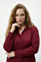 Wrap-Around Shirt Collar Buttoned Bottom Top Suit Suitable for Hijab 2XL 6XL - 3