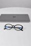 Senna Women's Black Framed Blue Block Blue Light Filter Screen Glasses - 6