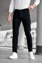 Men's Black Skinny Fit Jean Pants - 5