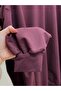 Dilşah Loose Sweat Two Thread Trousers Suit-Nl222 Burgundy - 3