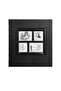 10X15Cm 500 Black Leather Photo Album Large Size