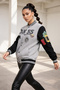 Unisex College Embroidery Detailed Oversize Varsity Jacket - 6