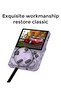 RG35XX Handheld Game Console 3.5'' IPS Screen Linux System 5000 Games 64GB (Purple Transparent) - 3
