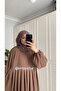 Aerobin dress and shaded souffle Hajj Umrah khimar abaya souffle - 2