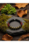 Original Scorpio Zodiac Natural Stone Bracelet |   Onyx-Achate-Unakite - 5