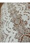 Lace Anglez Fabric Model Tablecloth White (Machine Made) - 2