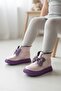Girls' Comfortable and Wide-Footed Style Baby Boots with a Bow, Inner Fleece Lining and an Anti-Slip Sole - 2