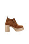 26102054S Genuine Suede Leather Women's Heeled Boots