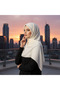 Fashion Cashmere Sapphire Women's Scarf 2 - 3