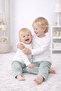 Baby Set Children's Set Green Striped Pajama Set