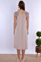 Maternity Nightgown with Beige Dressing Gown - 8