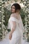 Cape Veil with Pearls, Wedding Dress Cape - Complete Your Elegance - 2
