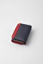 Small Size Women's Wallet - 65309 - Navy Blue/Red - 5