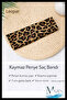 Leopard Pattern Multi-Purpose Combed Cotton Sports Headband Hair Headband Yoga Sweatband Unisex - 2