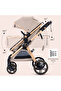 3in1 Travel Prime Stroller - Beige - 5