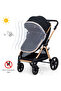 Travel System with 3in1 Prime Stroller, Adaptor and Infant Car Seat - Black - 6