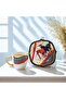 Horse Patterned 6-Piece Coffee Set