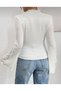 Women's Spanish Sleeve Stylish Blouse - 3