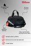 Sports Bag Black Color Sports Travel Bag - 5