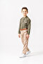boy / long sleeve crew neck / shirt trousers / men's suit with belt - 4