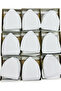 20 Pieces of White Prayer Skullcaps, Hajj Umrah Gift Skullcap, Luxury Pilgrim Material, Summer Pilgrim Skullcap