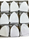 20 Pieces of White Prayer Skullcaps, Hajj Umrah Gift Skullcap, Luxury Pilgrim Material, Summer Pilgrim Skullcap - 5