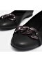 LARGE NUMBER WOMEN'S SHOES 41-42-43-44 BLACK SKIN - 5