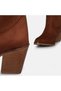 Large Size Women's Cowboy Boots 41-42-43-44 Brown Suede - 6