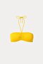 63541 Yellow Strapless Bikini Top - 3