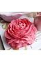 3D 8cm Rose Peony Flower Silicone Mold K-1218 Scented Stone Soap Candle Mold