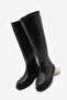 Women's Daily Riding Boots Zunet Black - 2
